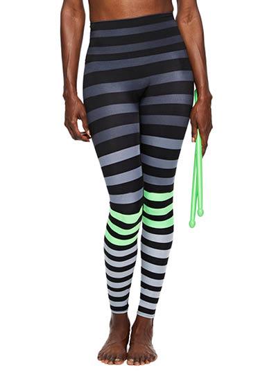 K-DEER Jody Stripe Legging  Striped leggings, Legging, Yoga clothes