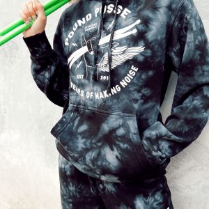 UNISEX LIMITED EDITION: 10 Year Emblem Tie Dye Hoodie