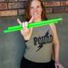 POUND HIGH VOLTAGE Racerback Crop Tank - Image 3