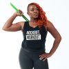 Rockout Workout Black Crop Tank
