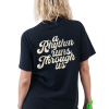 A Rhythm Runs Through Us Black Tee
